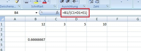 Excel Formeln Teil 2: Komplexere Berechnungen