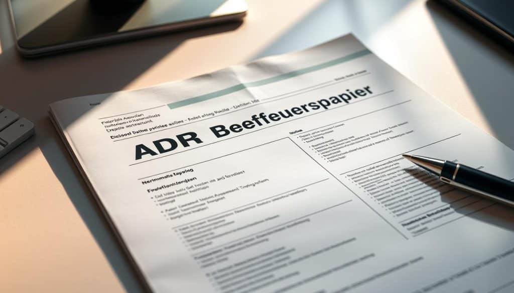 ADR Beförderungspapier Excel Vorlage kostenlos downloaden