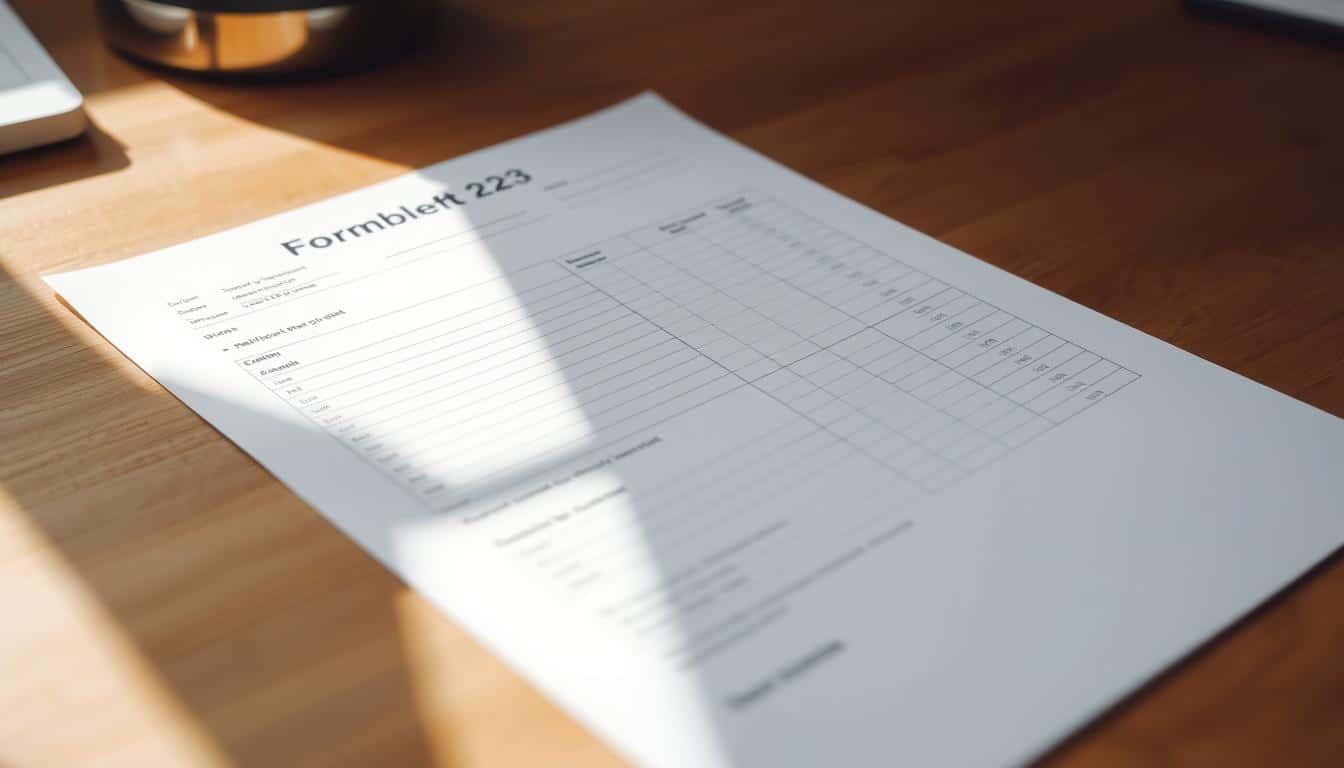 Formblatt 223 Excel Vorlage kostenlos downloaden