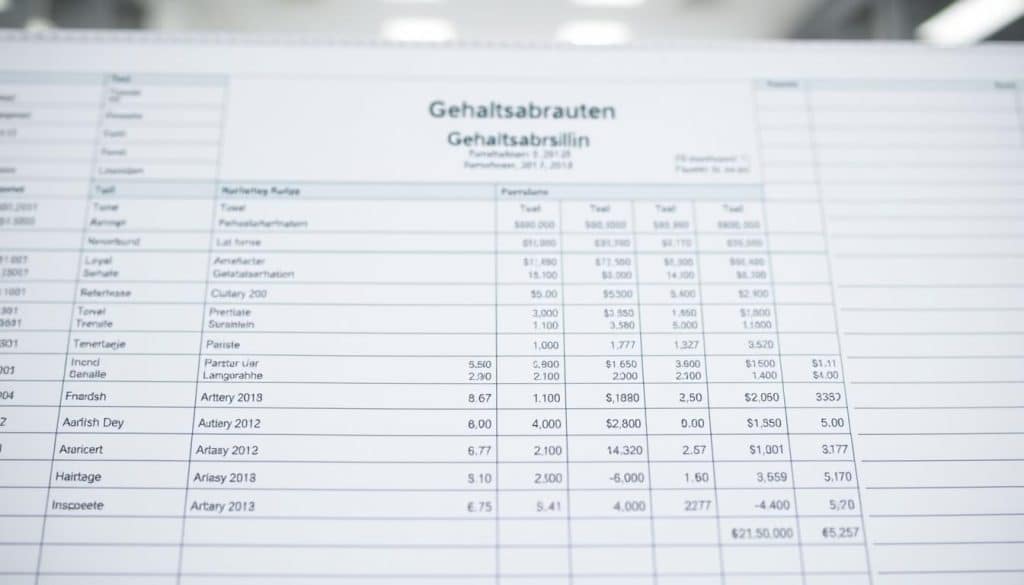 Gehaltsabrechnung Excel Vorlage kostenlos downloaden