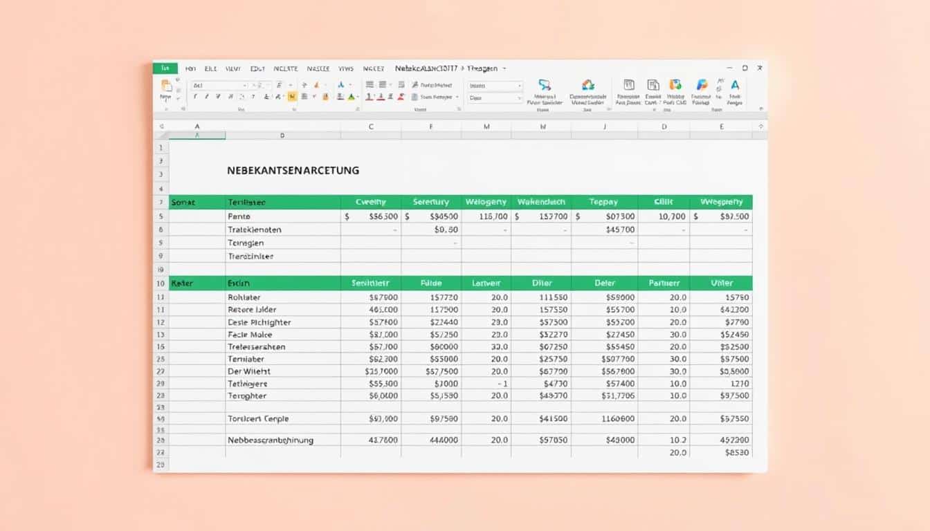 Nebenkostenabrechnung Excel Vorlage kostenlos downloaden