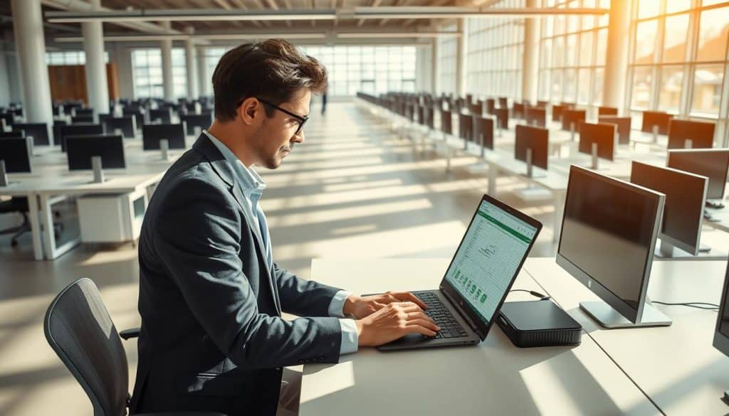 Schnelle Spalteneinfügung in Excel