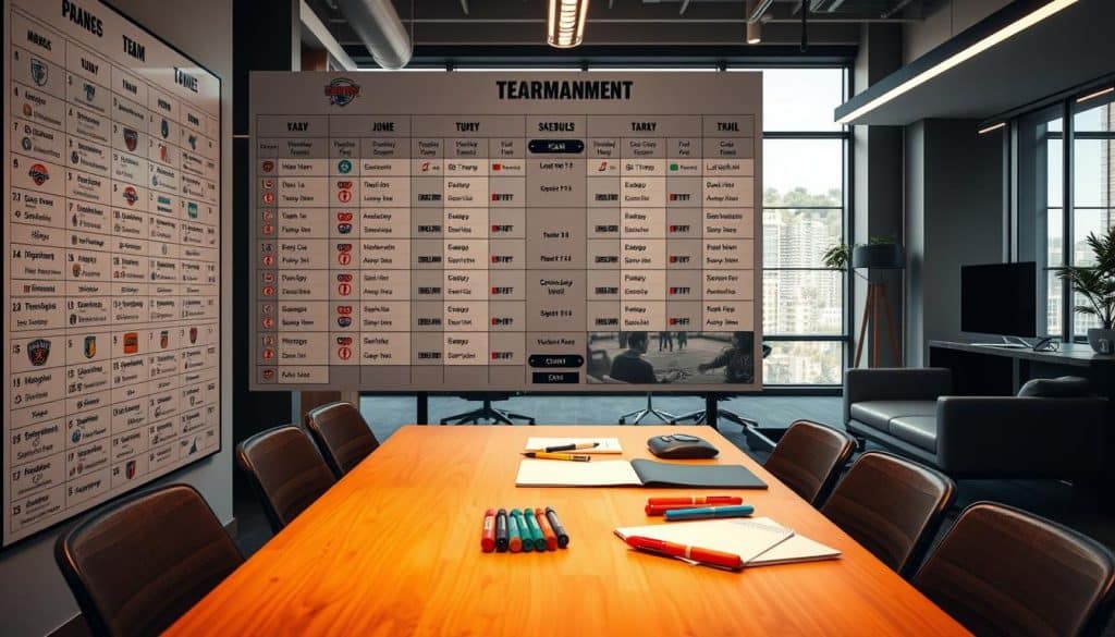 Turnierplan jeder gegen jeden Excel Vorlage kostenlos downloaden