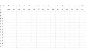 Urlaubskalender Excel Vorlage kostenlos downloaden