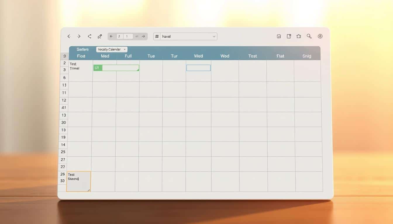Urlaubsplanung Excel Vorlage kostenlos downloaden