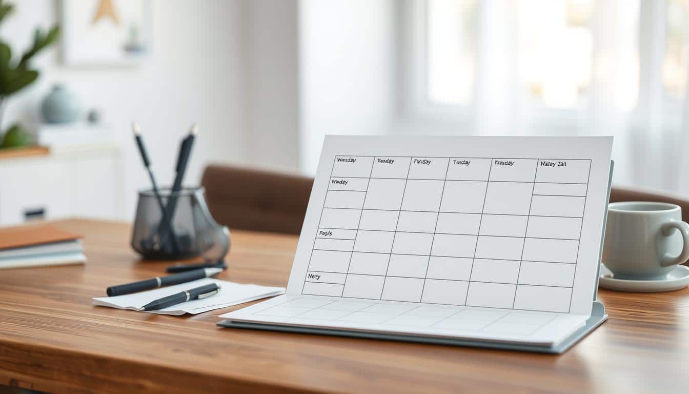 Wochenplan Excel Vorlage kostenlos downloaden